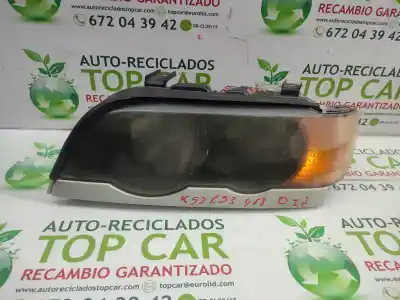 Second-hand car spare part left headlight for bmw x5 (e53) 3.0i oem iam references 63127164421  