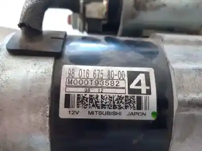 Piesă de schimb auto la mâna a doua electromotor pentru citroen c4 lim. feel edition referințe oem iam 9801667580