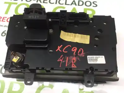 Peça sobressalente para automóvel em segunda mão comando de sofagem (chauffage / ar condicionado)  por volvo xc90 2.4 diesel cat referências oem iam 3n31435147