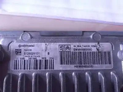 Second-hand car spare part automatic gearbox control unit for citroen c3 exclusive oem iam references sw9664859580  