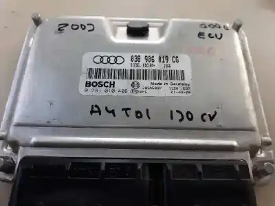 Pezzo di ricambio per auto di seconda mano CENTRALINA MOTORE per AUDI A4 B6 (8E2)  Riferimenti OEM IAM 038906019CG  