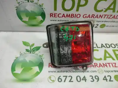 Second-hand car spare part rear right fog light for citroen c6 exclusive oem iam references 