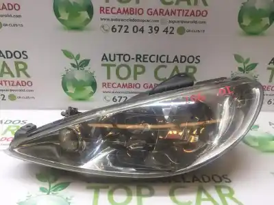 Peça sobressalente para automóvel em segunda mão farol / farolim esquerdo por peugeot 206 berlina 1.4i 75 x-line referências oem iam 89001771