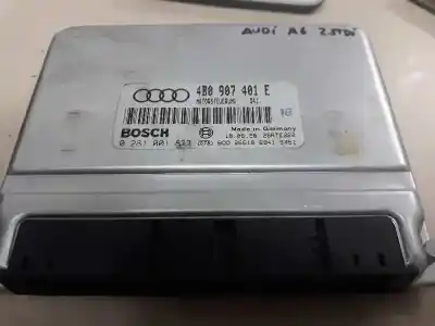 Автозапчастина б/у ебу контролер двигуна для audi a6 avant (4b5) 2.5 tdi посилання на oem iam 4b0907401e  