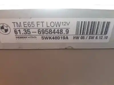 Peça sobressalente para automóvel em segunda mão módulo electrónico do fecho central por bmw serie 7 (e65/e66) 730d referências oem iam 613569584489