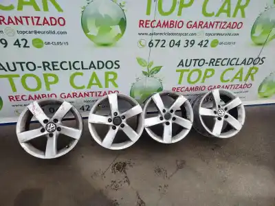 Recambio de automóvil de segunda mano de juego llantas para volkswagen passat 2.0 tdi referencias oem iam 205/55r16  