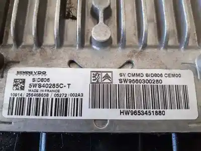 Автозапчастина б/у ЕБУ КОНТРОЛЕР ДВИГУНА для CITROEN C2  Посилання на OEM IAM 9660300280  