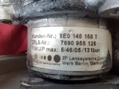 Peça sobressalente para automóvel em segunda mão bomba de direção por audi a4 avant (8e) 3.0 tdi quattro referências oem iam 8e0145155t