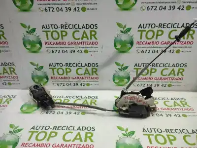 Second-hand car spare part left front door lock for skoda rapid active oem iam references 