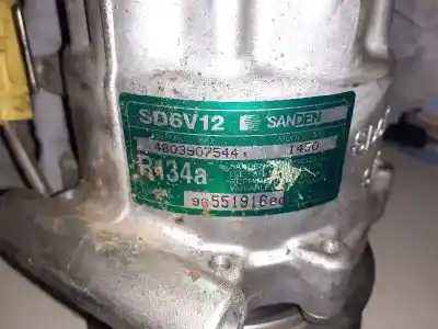 Second-hand car spare part air conditioning compressor for citroen c2 furio oem iam references 9655191680  