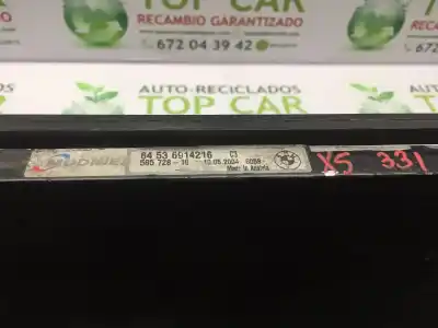 Second-hand car spare part water radiator for bmw x5 (e53) 3.0d oem iam references 78838707  