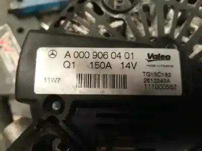 Gebrauchtes Autoersatzteil Lichtmaschine zum MERCEDES-BENZ CLASE C (W204) LIM.  OEM-IAM-Referenzen A0009060401  