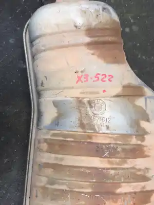 Peça sobressalente para automóvel em segunda mão escapamento traseiro por bmw x3 (e83) 3.0d referências oem iam 7787612  