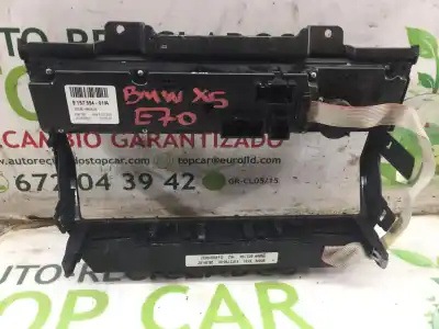 Pièce détachée automobile d'occasion commande de chauffage / climatisation pour bmw x5 (e70) xdrive30d références oem iam 9157554  