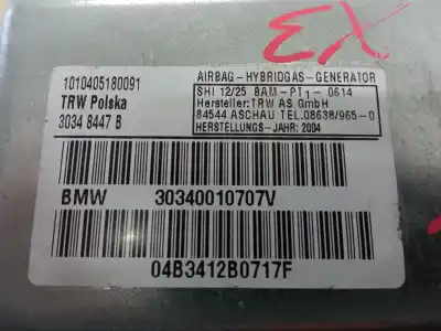 Second-hand car spare part front left side airbag for bmw x3 (e83) 3.0d oem iam references 30348447b  