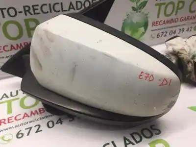 Peça sobressalente para automóvel em segunda mão espelho retrovisor esquerdo por bmw x5 (e70) xdrive30d referências oem iam   