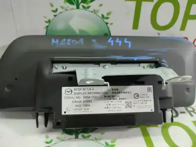 Second-hand car spare part gps navigation system for mazda 3 berlina (bp) evolution oem iam references bdgf611j0a  