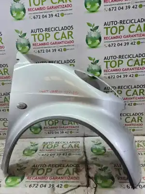 Second-hand car spare part front right fin for smart cabrio brabus 75 cv / 55 kw oem iam references   
