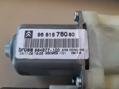 Peça sobressalente para automóvel em segunda mão motor elevador vidro dianteiro esquerdo por citroen c4 berlina exclusive referências oem iam 9654b4-100
