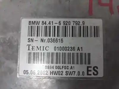 Second-hand car spare part electronic module for bmw serie 7 (e65/e66) 745i oem iam references 844169207929  
