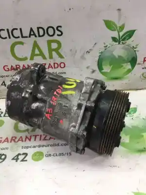 Peça sobressalente para automóvel em segunda mão compressor de ar condicionado a/a a/c por audi a3 (8l) 1.6 ambiente referências oem iam 1.9tdi