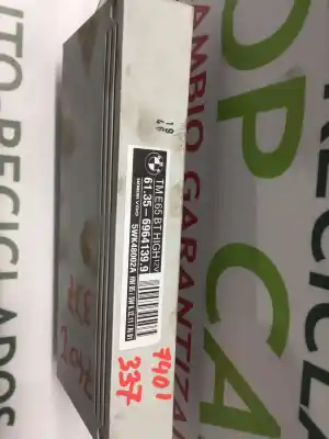Peça sobressalente para automóvel em segunda mão módulo eletrônico por bmw serie 7 (e65/e66) 740i referências oem iam 61356964139 9
