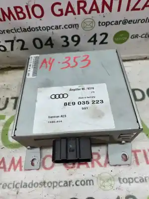 Second-hand car spare part audio system / radio cd for audi a4 b7 avant (8ed) 2.0 tdi 16v oem iam references 8e90354223