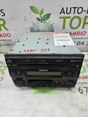 Second-hand car spare part audio system / radio cd for nissan x-trail (t30) elegance oem iam references 28188eq300