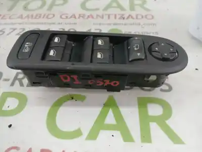 Second-hand car spare part left front power window switch for citroen c5 berlina millenium oem iam references   