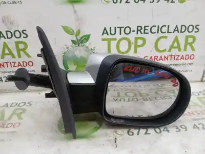 Second-hand car spare part right rearview mirror for renault clio iii pack authentique oem iam references 