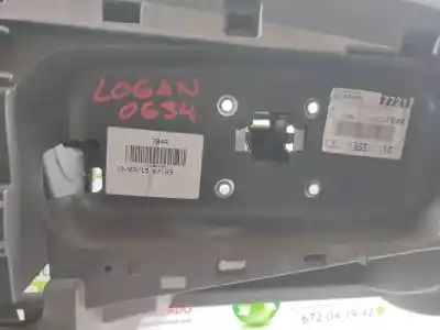 Автозапчастина б/у панель приладів для dacia logan ii laureate посилання на oem iam 681004784r  