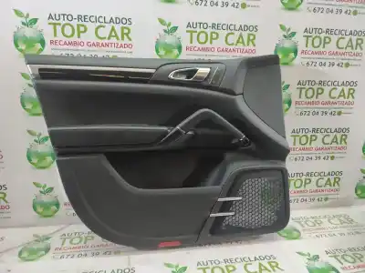 Автозапчасти б/у обивка левой передней двери за porsche cayenne (typ 92aa) s diesel ссылки oem iam 