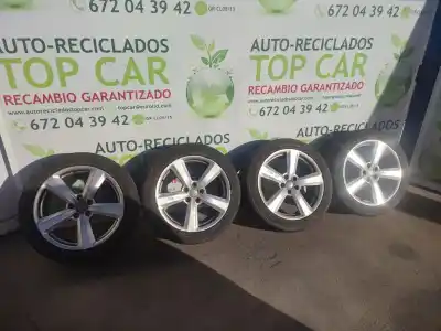 Автозапчастина б/у комплект коліс для audi a8 (4e2) 3.7 quattro посилання на oem iam 245/45r18  u215