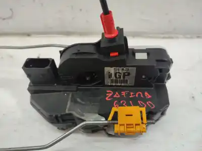 Piesă de schimb auto la mâna a doua încuietoare ușa din dreapta fațã pentru opel zafira tourer excellence referințe oem iam 13579523