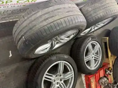 Peça sobressalente para automóvel em segunda mão jogo de jantes por porsche macan (typ ) 3.0 v6 tdi cat referências oem iam llantas bbs en 19  