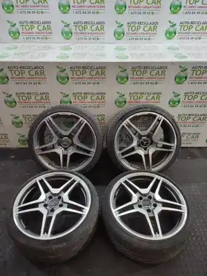Second-hand car spare part rims set for mercedes-benz clase c (w204) berlina c 63 amg (204.077) 457 cv / 336 kw oem iam references 265/30r19  