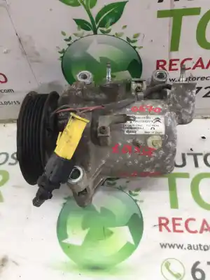 Second-hand car spare part air conditioning compressor for citroen c-elysée millenium 72 cv / 53 kw oem iam references 9806599380  