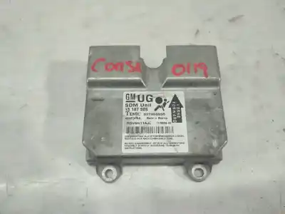 Pièce détachée automobile d'occasion BOITIER DE COMMANDE D'AIRBAG pour OPEL CORSA D  Références OEM IAM 13187526  