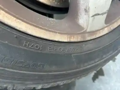 Автозапчастина б/у комплект коліс для porsche cayenne (9pa) s 4.5 посилання на oem iam 235/60r18  u215