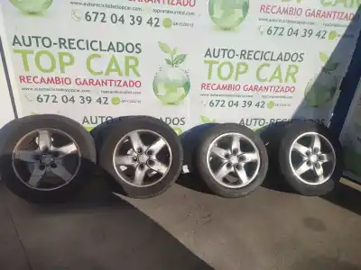 Автозапчастина б/у комплект коліс для porsche cayenne (9pa) s 4.5 посилання на oem iam 235/60r18  u215
