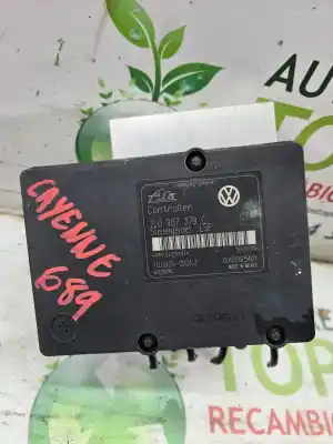 Peça sobressalente para automóvel em segunda mão abs por porsche cayenne (9pa) s 4.5 referências oem iam 7l0907379g  