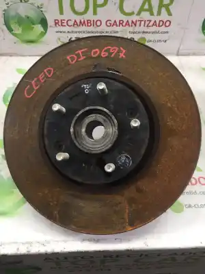 Second-hand car spare part front left knuckle for kia pro_cee´d ( ) tech 136 cv / 100 kw oem iam references a6600x  