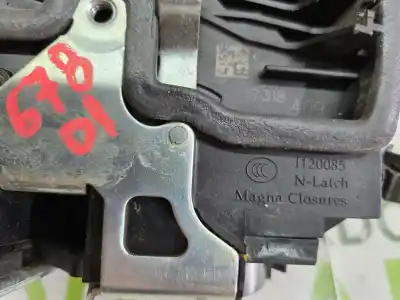 Second-hand car spare part left front door lock for bmw x6 (e71) 3.0d oem iam references 7318409  