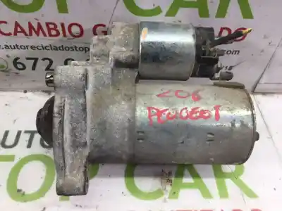 Peça sobressalente para automóvel em segunda mão motor de arranque por peugeot 206 berlina x-line referências oem iam 