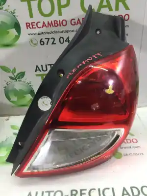 Second-hand car spare part right tailgate light for renault clio iii pack authentique oem iam references 