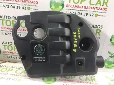 Peça sobressalente para automóvel em segunda mão tampa do motor por skoda superb (3u4) elegance referências oem iam 