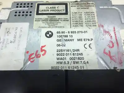 Peça sobressalente para automóvel em segunda mão módulo / sistema de navegação gps por bmw serie 7 (e65/e66) 735i referências oem iam 692527001