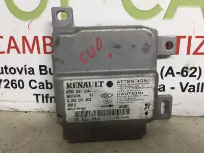 Автозапчасти б/у блок управления подушками безопасности за renault clio ii fase i (b/cbo) 1.9 d alize ссылки oem iam 0285001403
