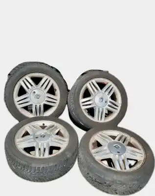 Автозапчастина б/у комплект коліс для renault scenic (ja..) 1.9 dci authentique посилання на oem iam 205/50r16  210