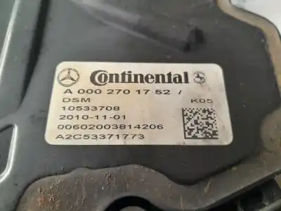 Second-hand car spare part AUTOMATIC GEARBOX CONTROL UNIT for MERCEDES-BENZ CLASE M (W164)  OEM IAM references A0002701752  